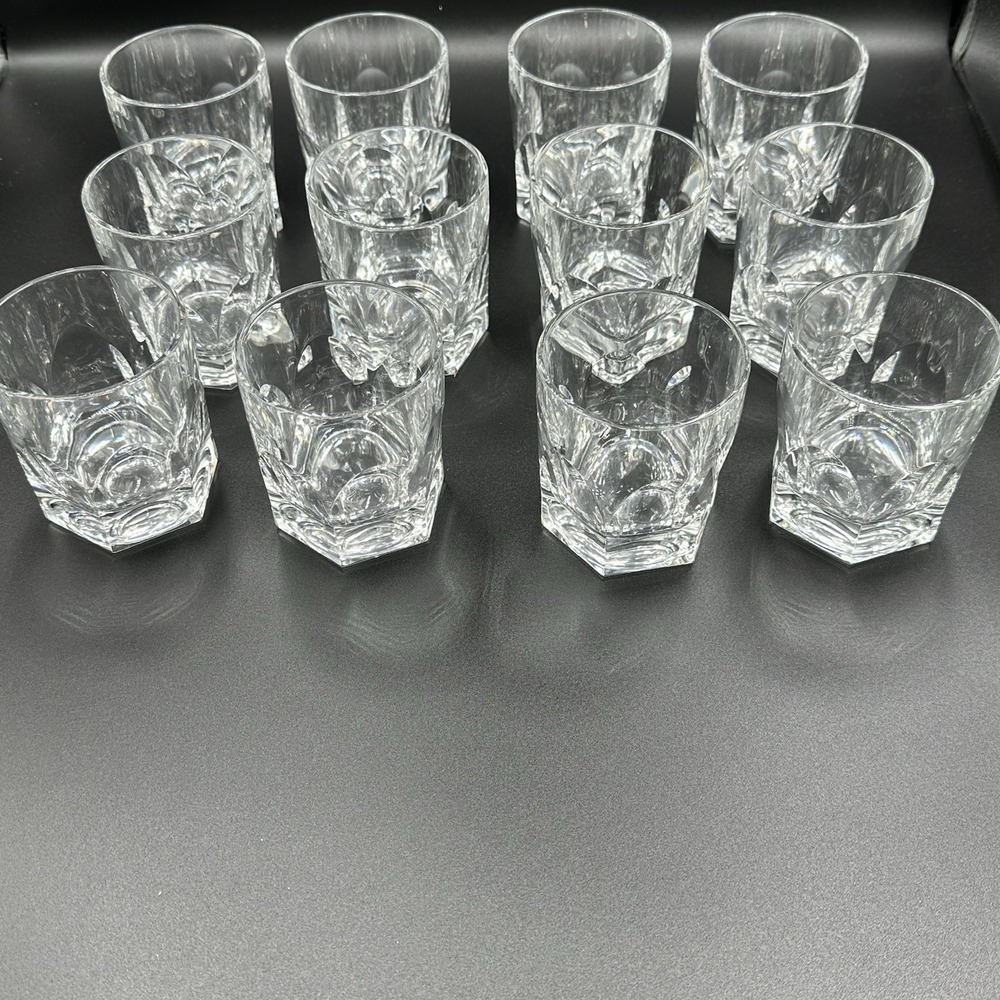 Vintage Crystal Whiskey Glasses‎ Bavarian Nachtmann Bleikristall Set of 12